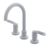 Rubinet Widespread Lav. Set. (less drain) Matt White
