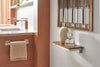 Frank Lloyd Wright Bath Collection by Brizo Wall Shelf lifestyle
