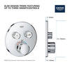 Grohe Dual Function Thermostatic Valve Trim