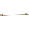 Rook 24" Towel Bar - Brilliance® Luxe Gold®