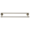 Charlotte 24" Double Towel Bar - Polished Nickel