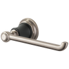 Rook Tissue Holder - Matte Black / Brilliance® Luxe Nickel®