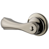 Charlotte Front Mount Flush Lever - Polished Nickel