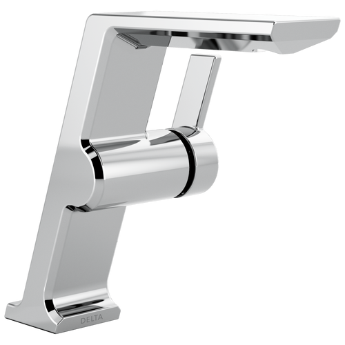 Delta Pivotal - Single Handle Mid-Height Vessel Bathroom Faucet In Lumicoat® Chrome