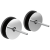 Kintsu Towel Bar Glass Panel Installation Kit - Polished Chrome