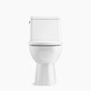 Reach® One-piece compact elongated toilet with skirted trapway, 1.28 gpf - Golzar Home