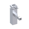 Rubinet Single Control Bidet Fitting (less drain) Satin Chrome