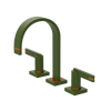 Rubinet Widespread Lav. Set. (less drain) Green Envy