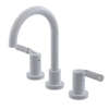Rubinet Widespread Lav. Set. (less drain) White
