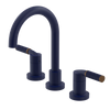 Rubinet Widespread Lav. Set. (less drain) Midnight Blue