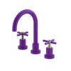 Rubinet Widespread Lav. Set. (less drain) Purple Haze