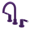 Rubinet Widespread Lav. Set. (less drain) Purple Haze