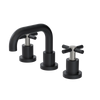 Rubinet Widespread Lav. Set. (less drain) Matt Black