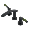 Rubinet Widespread Lav. Set. (less drain) Matt Black