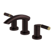 Rubinet Widespread Lav. Set. (less drain) Oil Rubbed Bronze