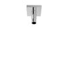 Baril 3'' ceiling mounted shower arm, square flange