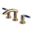 Rubinet Widespread Lav. Set. (less drain) Gold