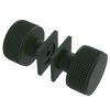 Rubinet Shower Door Knob (set) Green Envy