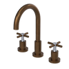 Rubinet Widespread Kitchen Set with LaSalle Spout Tuscan Brass