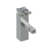 Rubinet Single Control Bidet Fitting (less drain) Satin Nickel