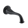 Rubinet Tub Filler Spout Wall Mount Black