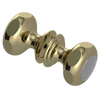 Rubinet Shower Door Knob (set) Natural Brass