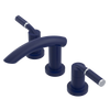 Rubinet Widespread Lav. Set. (less drain) Midnight Blue