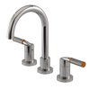 Rubinet Widespread Lav. Set. (less drain) Polished Nickel