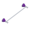 Rubinet Towel Bar 18" White