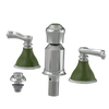 Rubinet Bidet Fitting with Spray, Diverter, and Vacum Breaker (Less Drain) Satin Nickel