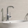 Grohe Essence New Single Hole Single-Handle L-Size Bathroom Faucet 4.5 L/Min (1.2 Gpm)