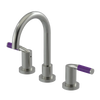 Rubinet Widespread Lav set (less drain) Satin Nickel