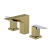 Rubinet Widespread Lav. Set. (less drain) Natural Brass