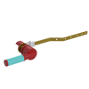 Rubinet Trip Levers Maroon