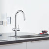 Grohe Blue Single-Handle Pull Down Kitchen Faucet Single Spray 1.75 Gpm Chilled & Sparkling Water - Golzar Home