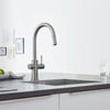 Grohe Blue Single-Handle Pull Down Kitchen Faucet Single Spray 1.75 Gpm Chilled & Sparkling Water - Golzar Home
