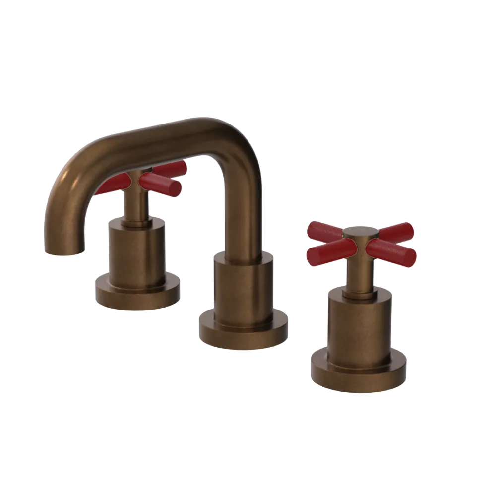 Rubinet Widespread Lav. Set. (less drain) Tuscan Brass