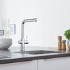 Grohe Blue Single-Handle Pull-Out Kitchen Faucet With Chilled And Sparkling Water 1.75 Gpm - Golzar Home