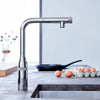 Essence Smartcontrol Pull-Out Single Spray Kitchen Faucet 1.75 Gpm - Golzar Home