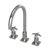 Rubinet Widespread Kitchen Set Polished Nickel