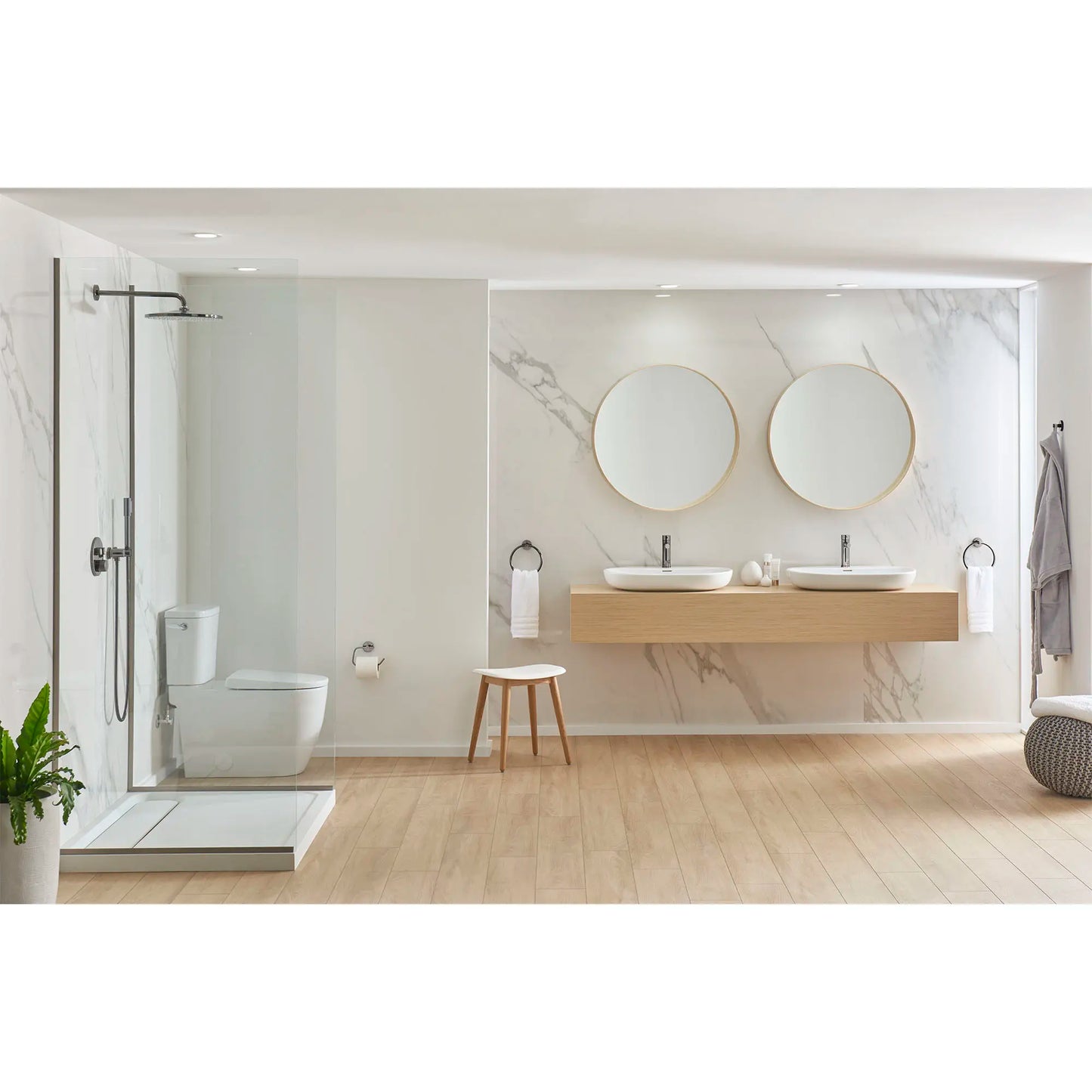 Essence Two-Piece Right Height Elongated Single Flush Toilet 1.28 Gpf