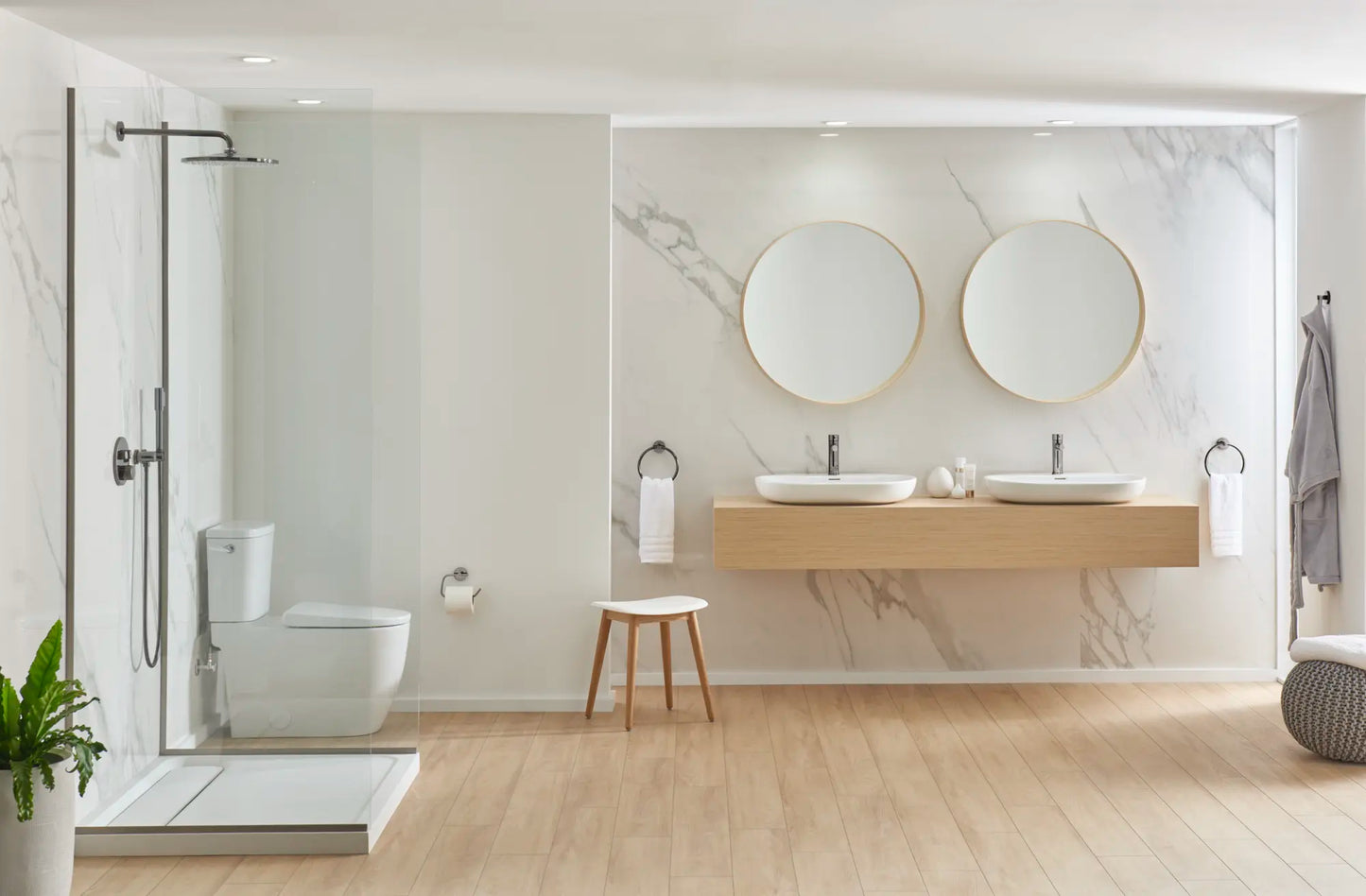 Essence Two-Piece Right Height Elongated Single Flush Toilet 1.28 Gpf