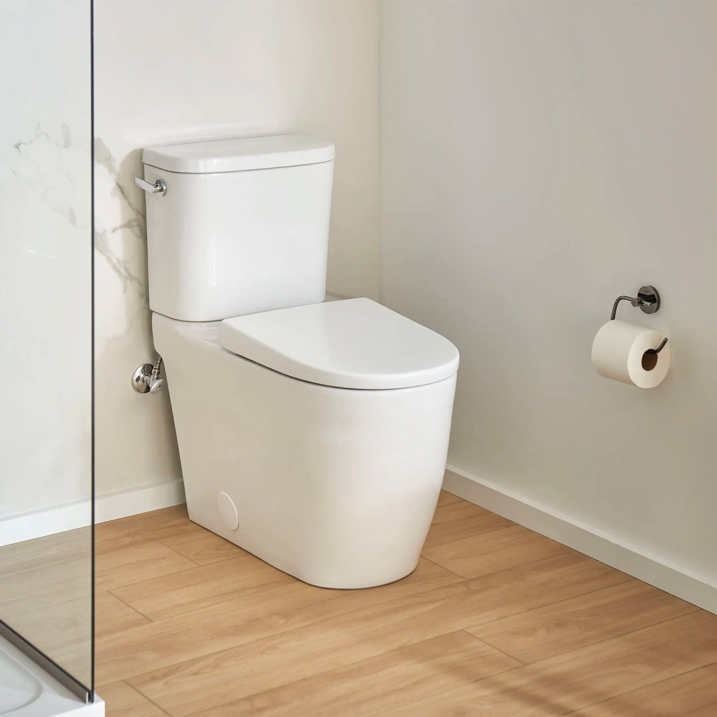Essence Two-Piece Right Height Elongated Single Flush Toilet 1.28 Gpf