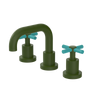Rubinet Widespread Lav. Set. (less drain) Green Envy