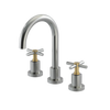 Rubinet Widespread Lav. Set. (less drain) Satin Nickel