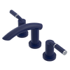 Rubinet Widespread Lav. Set. (less drain) Midnight Blue