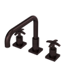 Rubinet Widespread Kitchen Set with Genesis Spout Oil Rubbed Bronze