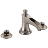 Brizo Widespread Lavatory Faucet With Channel Spout Less Handles 12 Gpm