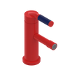 Rubinet Single Control Bidet Fitting (less drain) Red