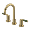 Rubinet Widespread Lav set (less drain) Satin Brass
